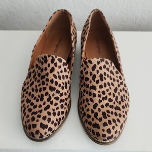 Leopard Print Women's Loafers